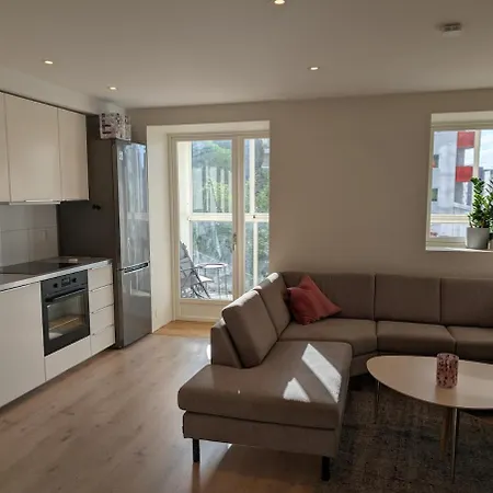 Spacious And Modern 4-room Apartment, Берген